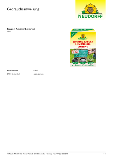 Liimanauha Gebrauchsanweisung